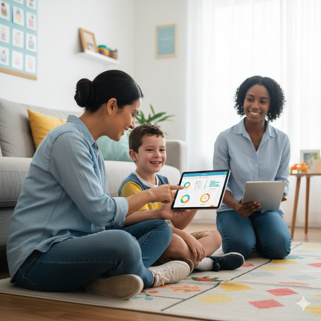 Parent involvement in ABA